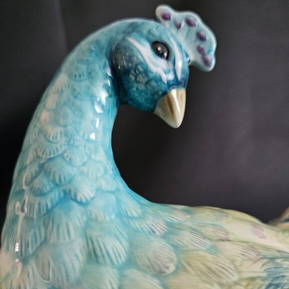 Rachel Bilson Edie Rose Home Peacock Collection Teapot - Picture 2 of 12